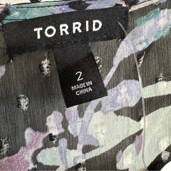 Torrid Floral Duster - Picture 9 of 10